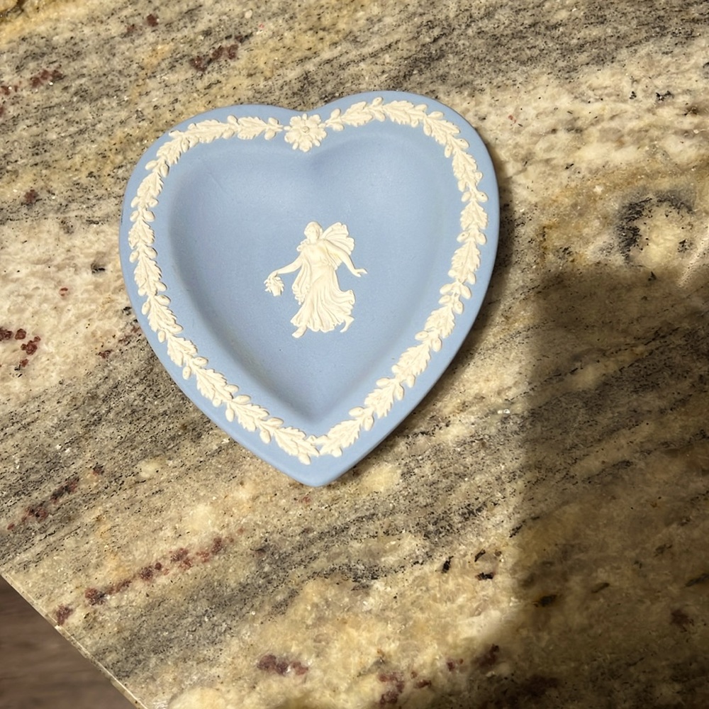 🌟 WEDGWOOD Jasperware Trinket Tray VINTAGE